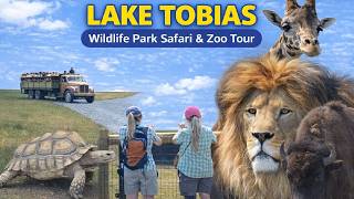 Lake Tobias Wildlife Park Open Air Safari Tour & Zoo Exhibits Halifax PA | Fun for ALL Ages!