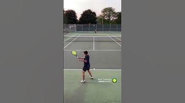 do THIS when you break a string in tennis