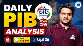 Daily PIB Analysis | Important Government Updates & Current Affairs | By Rajat Sir | CivilsTap IAS