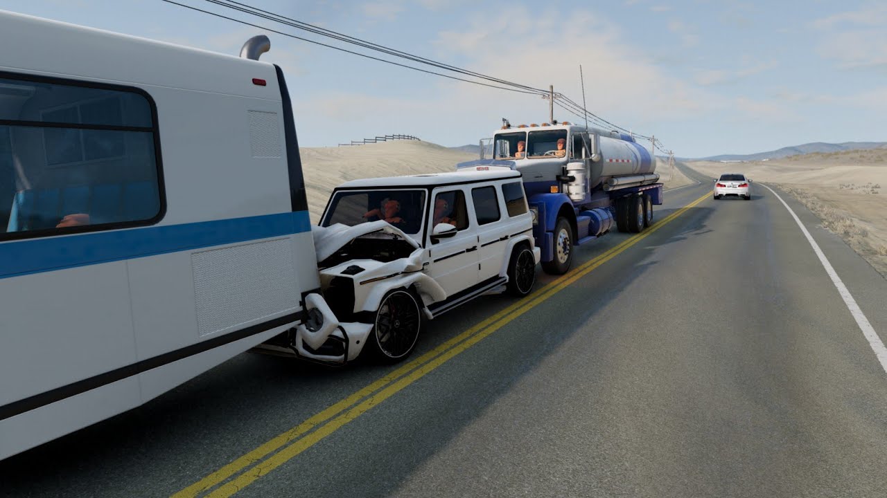 CARS AND TRUCKS ACCIDENTS #1 | BEAMNG DRIVE!