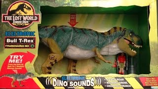 The Lost World Bull T Rex Kenner® Toy Review