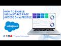 How to Enable Visualforce Page Access on a Profile in Salesforce | Full Tutorial | 2026