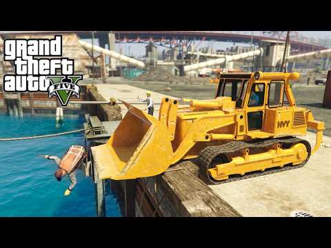 ULYKKE På Byggepladsen! // GTA 5 Online