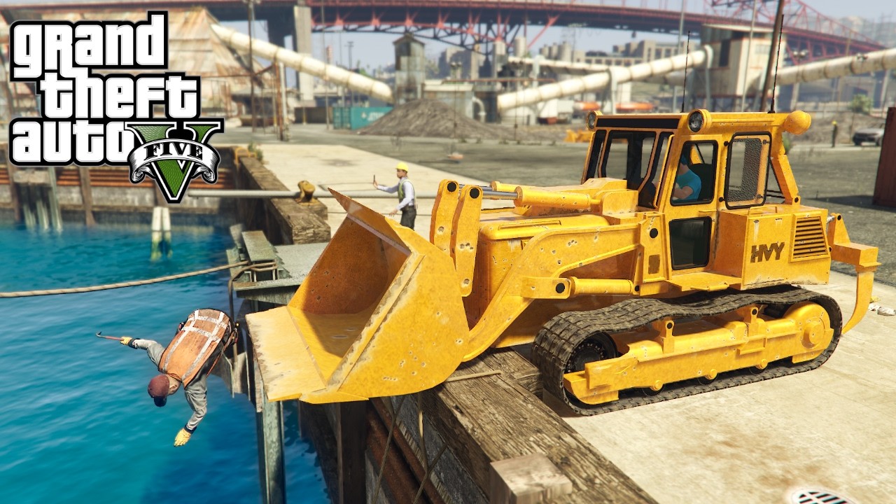 ULYKKE På Byggepladsen! // GTA 5 Online