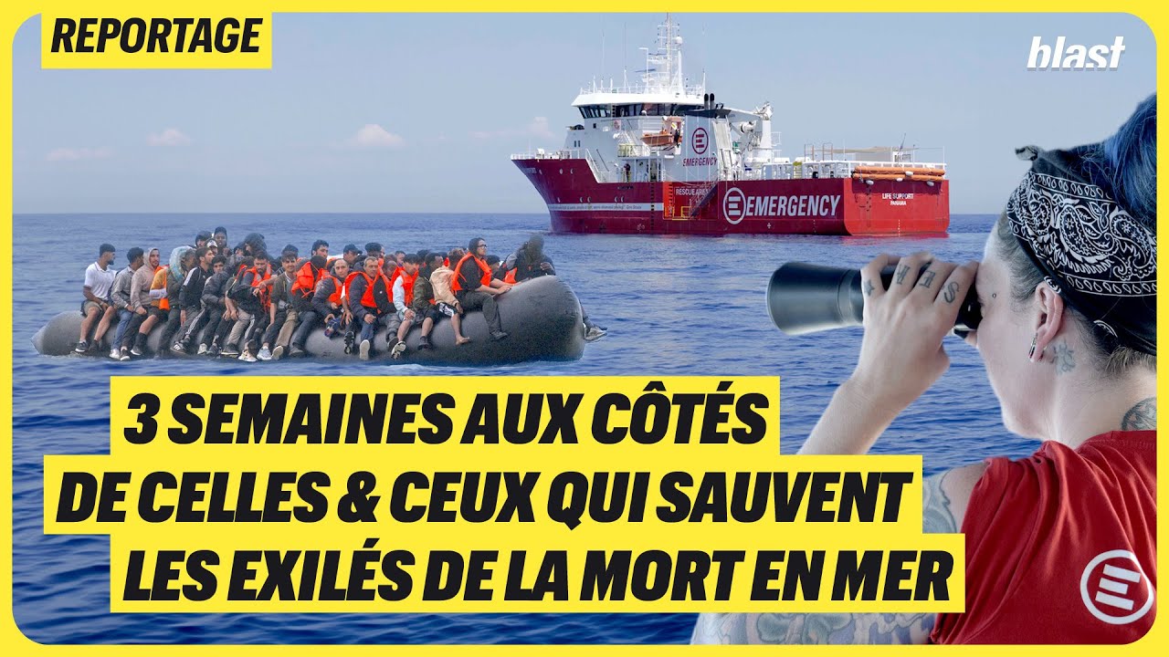 3 SEMAINES AUX CÔTÉS DE CELLES ET CEUX QUI SAUVENT LES EXILÉS DE LA MORT EN MER