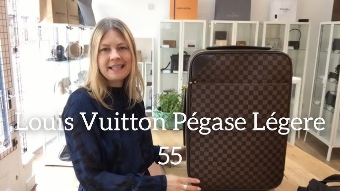 Louis Vuitton Fuchsia Epi Leather Pegase 55 Suitcase - Yoogi's Closet