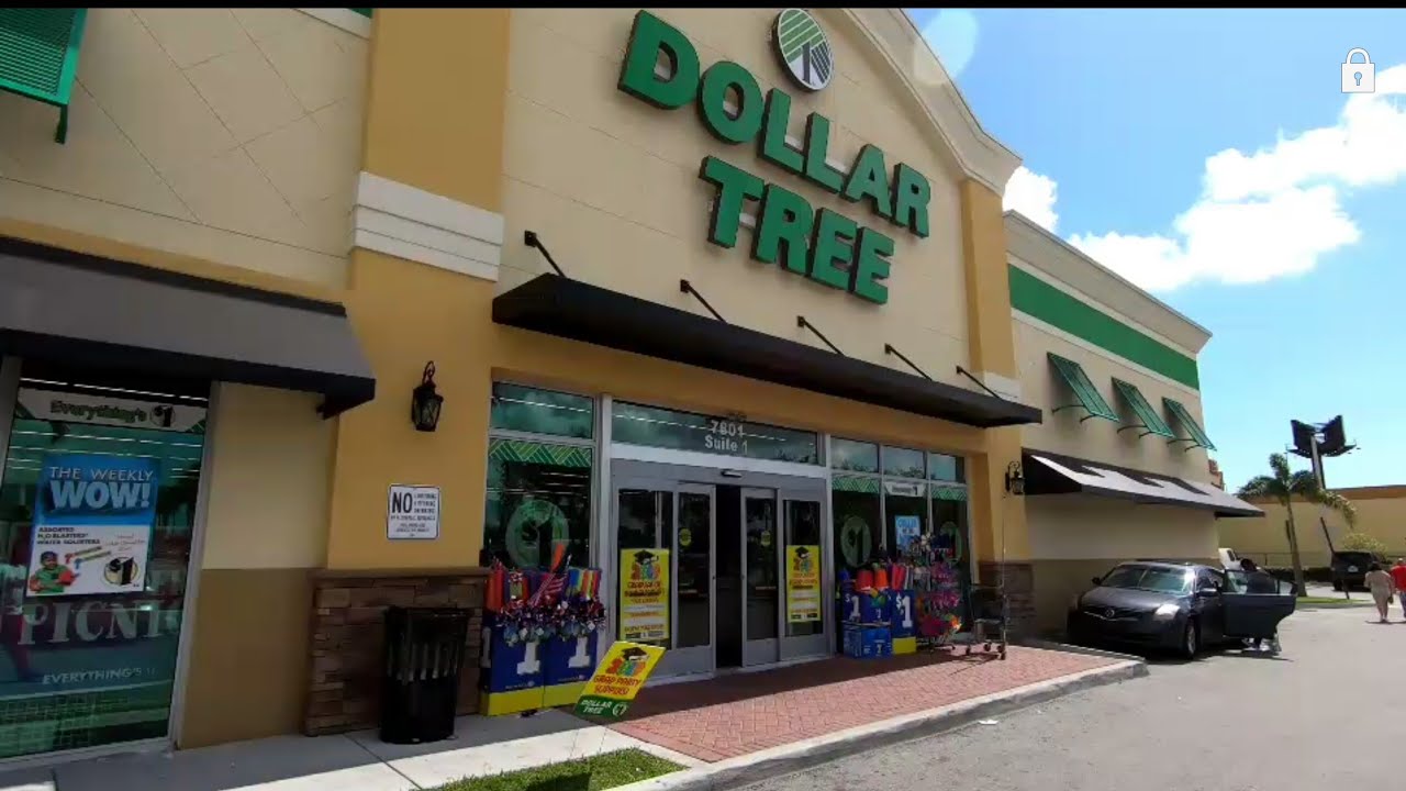$1 EVERYTHING COST ONLY A SINGLE DOLLAR TREE MIAMI..(Unstoppable tv