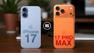 Iphone 17 Vs Iphone 17 Pro Max