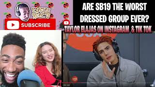 Are SB19 The Worst Dressed Group Ever? | SB19 performs "CRIMZONE" LIVE Wish USA Bus | ELAJAS REACTS