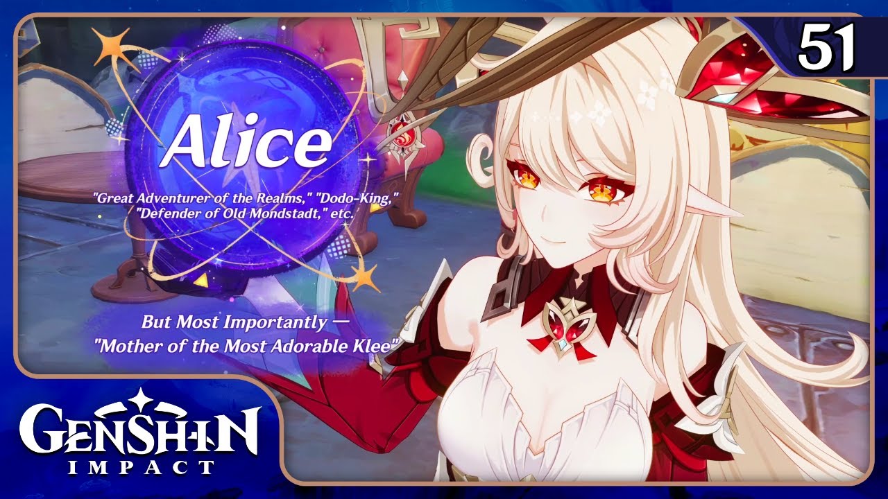 Meeting Alice | Genshin Impact (Luna III) | Part 51