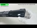 Replacement battery for HP ProBook 450 10.8V 4400mAh 6 cells