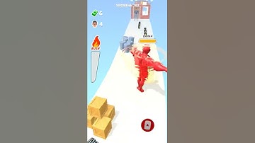 Muscle Rush 3D Android gameplay All | Muscle running smash