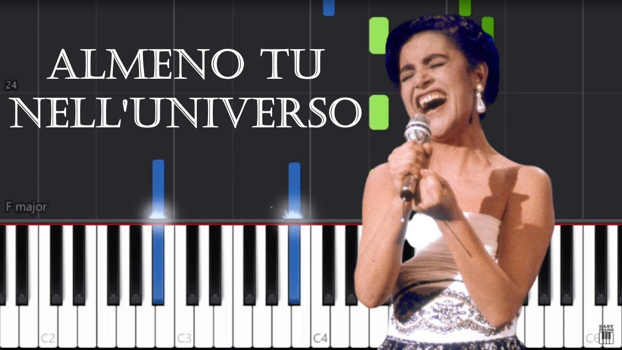 Mia Martini - Almeno tu nell'universo - Piano Tutorial by Easy Piano