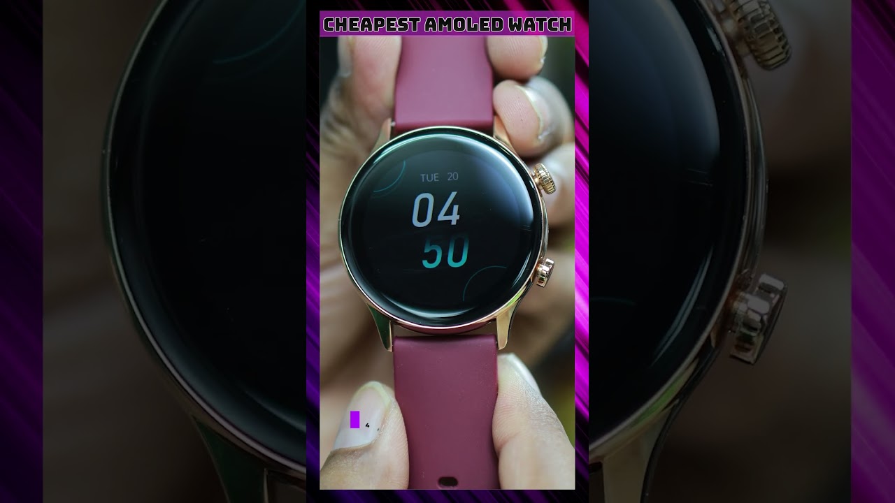 Cheapest Smartwatch with AMOLED Display 
