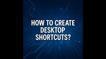 How to create DESKTOP SHORTCUT easily {windows 11}