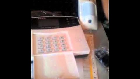 GSM alarm system, How to program sensors in home mode, buy from www.vipbid.co.uk !