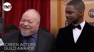 Jovan Adepo & Stephen Henderson talk Fences | 23rd Annual SAG Awards | TNT