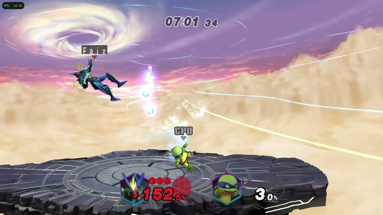 Shredder vs Squirtle