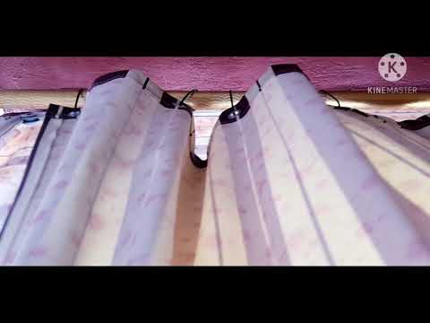 فكرة تحفة بديل حلقات و شناكل ستارة البلكونة الخارجية عمر الستارة ما هتقع تانى افكار مع ياسمين