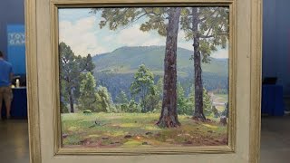 Olin Travis Ozark Hilltop Painting, ca. 1947 | Little Rock Hr 1 Preview