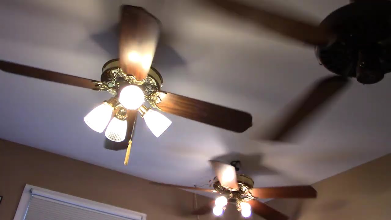Thanks for 2,000 Subs! Triple Ceiling Fans Installed in my Bedroom with Music | ECFE