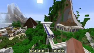 Jurassic world minecraft realstic world with al things