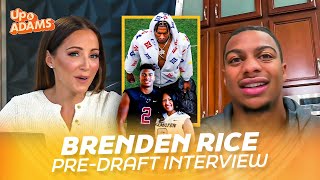 USC WR Brenden Rice on Being Jerry Rice's Son, Playing with Caleb Williams,  His Mom's Support