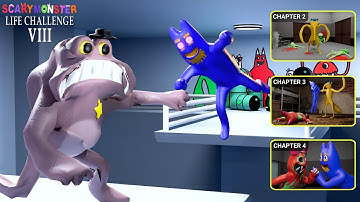 Blue Monster Life Challenge 8 - Gameplay Walkthrough Part 33 - Chapters ,2,3,4 (Android, iOS)