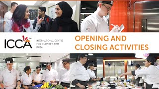 Opening & Closing Kitchen Activities | ICCA Dubai