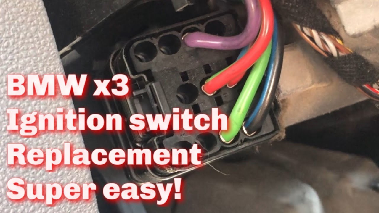 Bmw x3 ignition switch replacement fixing my intermittent no start no