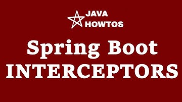 Creating interceptor in Spring Boot - simple example