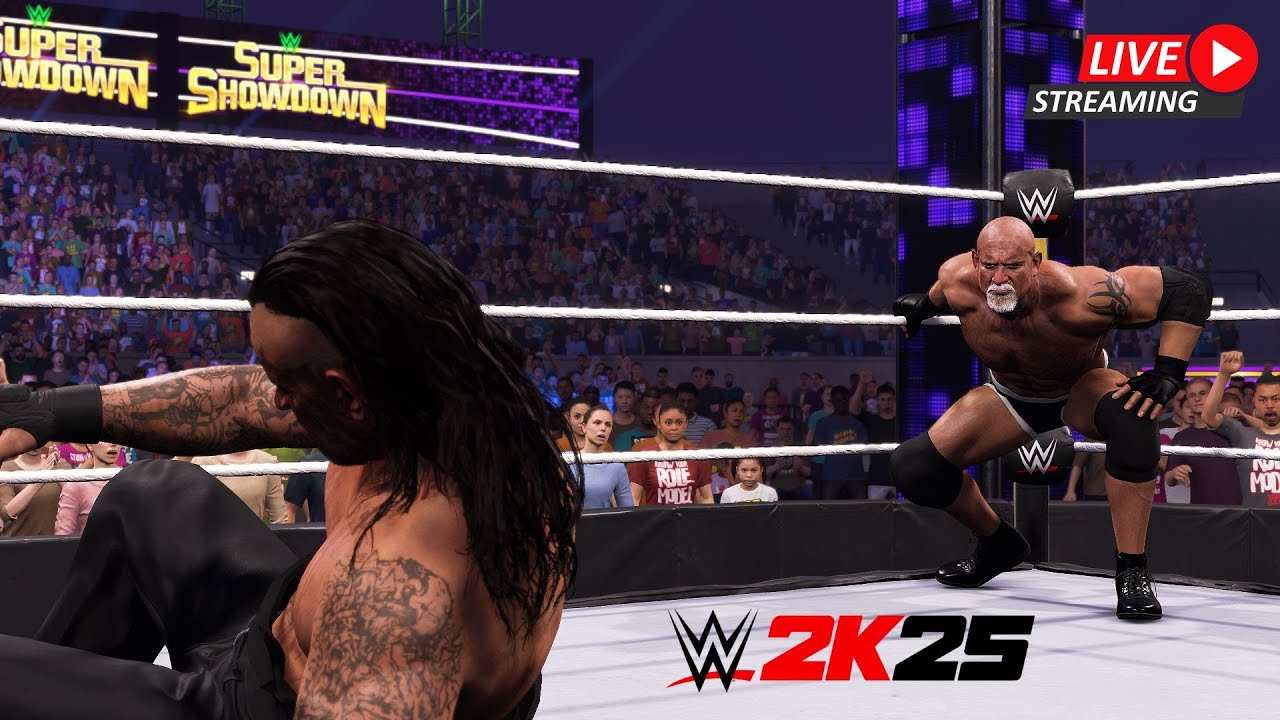 🔴WWE 2K25 -  Undertaker vs Goldberg Super ShowDown 