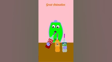 Battery Overcharged By Drinking Soft Drinks | Asmr Mukbang |#sh0rts