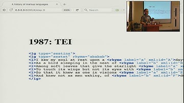 PYCON UK 2017: A brief history of markup languages