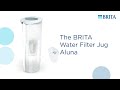 The BRITA Water Filter Jug Aluna