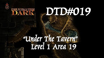 Under the Tavern - Level 1 - Area 19/20 - Dungeon tiles map adventure DTD#019