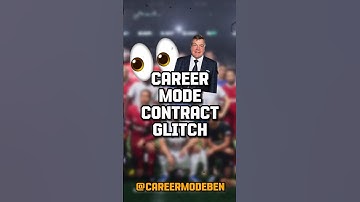 Use this contract glitch next time you negotiate on Career Mode 👀