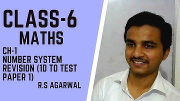 Class-6 | Math | Ch-1 | Number System | Revision | By Kunal Sharma