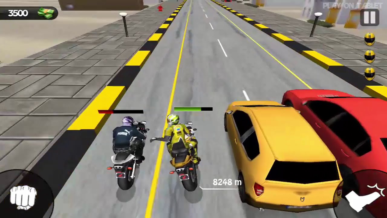 Bike Attack Race - Геймплей HD