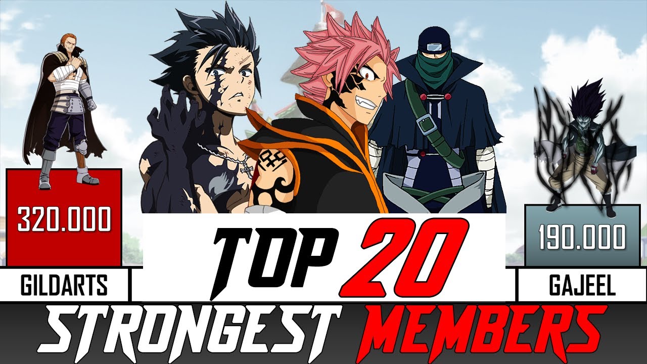 Top 25 Most Powerful Fairy Tail Characters