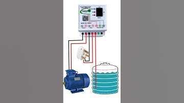 Fully automatic water level controller for water tank #shorts #youtubeshorts #electricalworks