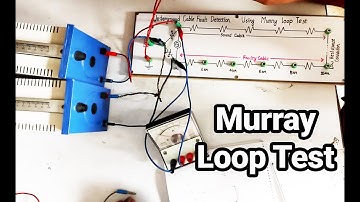 Murray Loop Test Lab Experiment (Earth-Fault Detection)