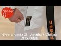 Hirota´s Karate Gi - Varieties and Choices. Dôgi made in Japan