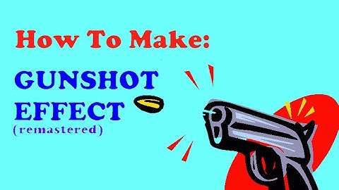 How to make gunshot muzzle flash in Windows Movie Maker