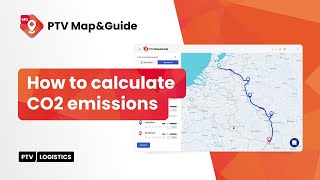 How to Calculate CO2 Emissions  | PTV Map&Guide