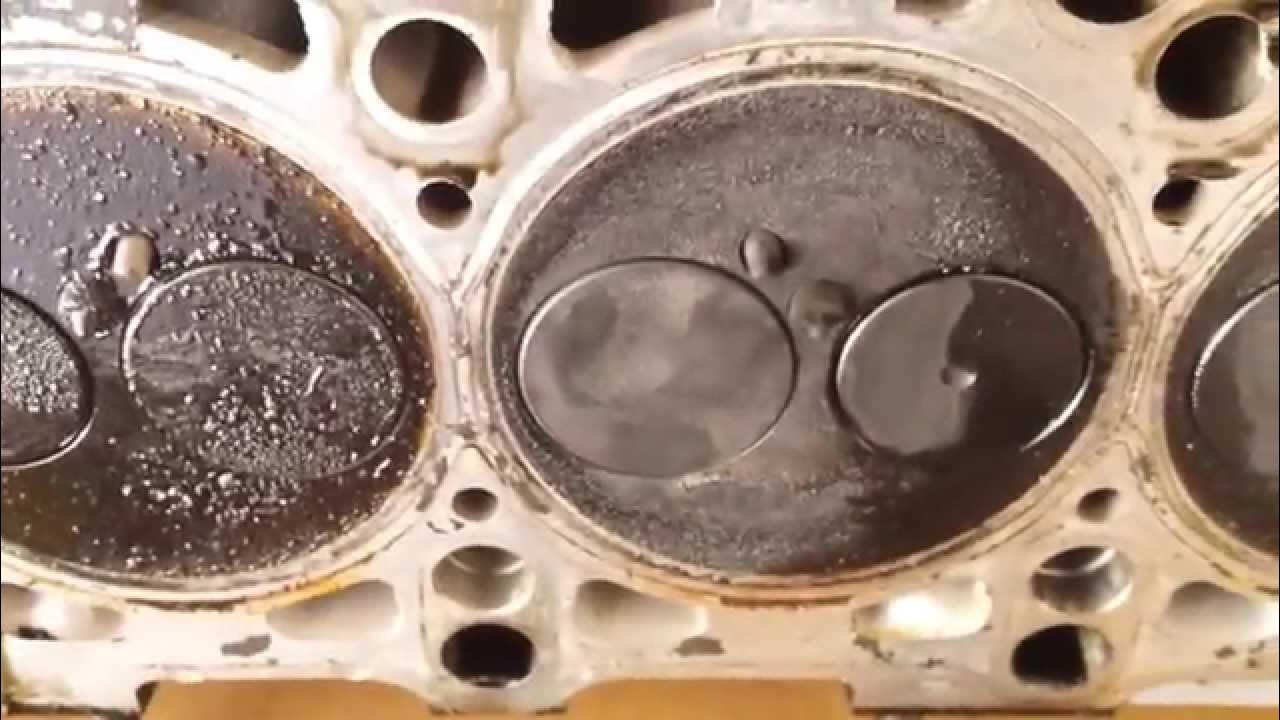 Vw 1.9 TDI Head Valve seal leaking Evidence ALH engine YouTube