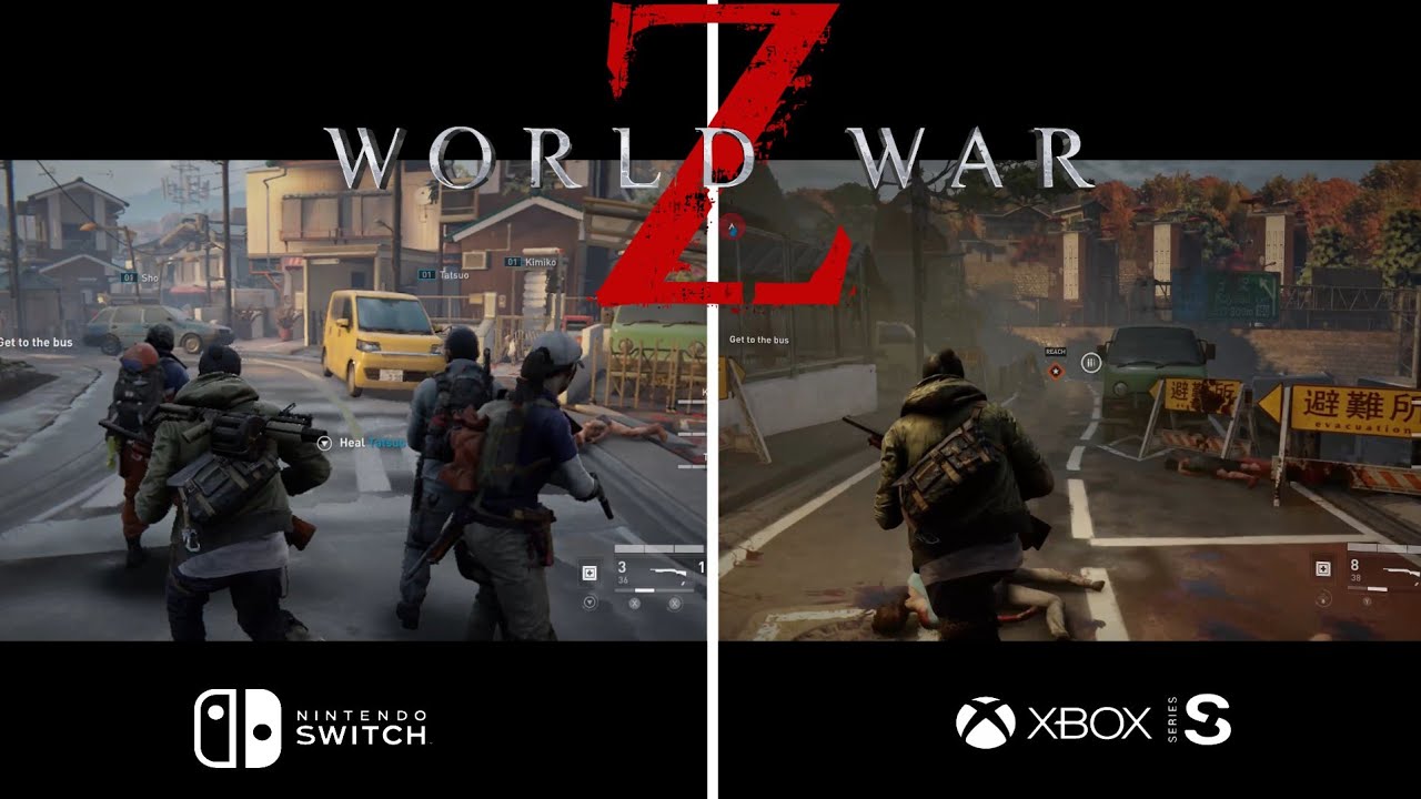 World War Z Switch gameplay