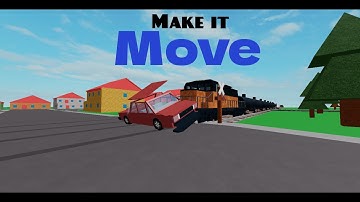How To Easily Make a Moving Train in Roblox Studio