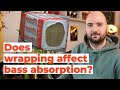 Bass traps just keep insulation roll sealed in plastic wrap  acousticsinsidercom