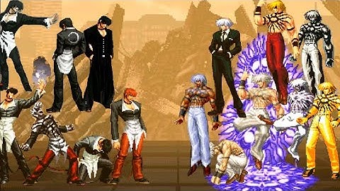 KOF MUGEN !! Iori Yagami Edits Team VS Orochi Edits Team